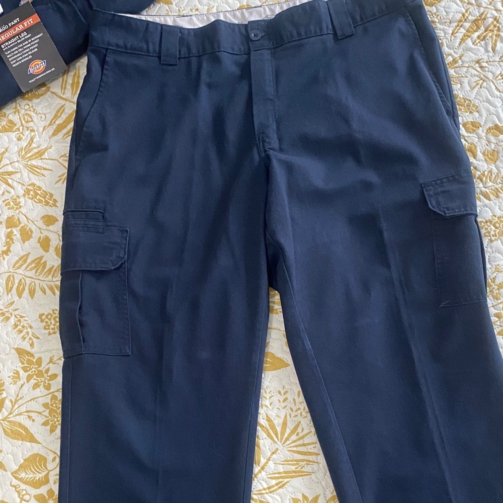 Dickies Dark Blue Cargo Pants for Men